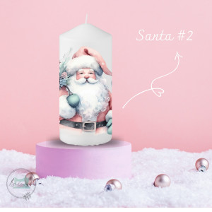 Stumpenkerze, Santa #2